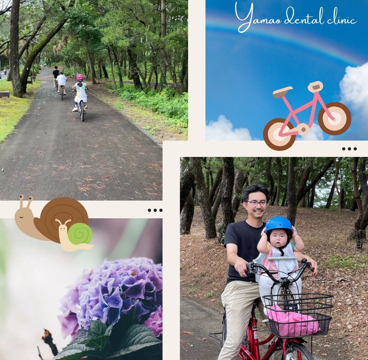 梅雨の晴れ間のサイクリング